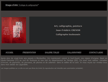 Tablet Screenshot of calligraphe.net